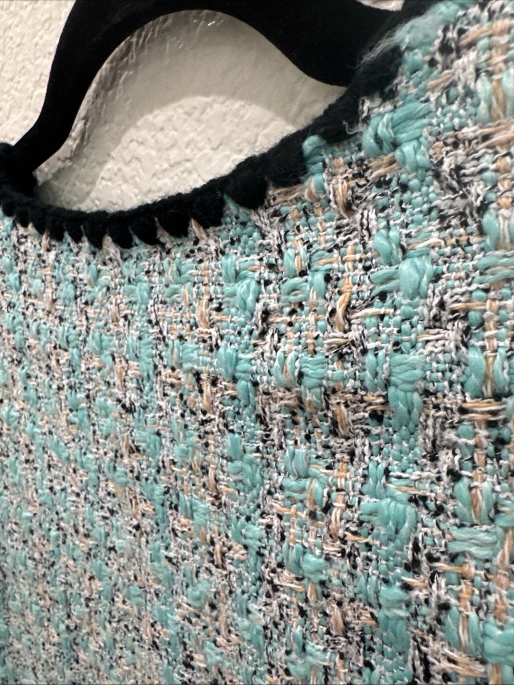 Tuckernuck Pomander Place Blue Woven Tweed Josephine Dress Women’s XS NWOT - Picture 12 of 14